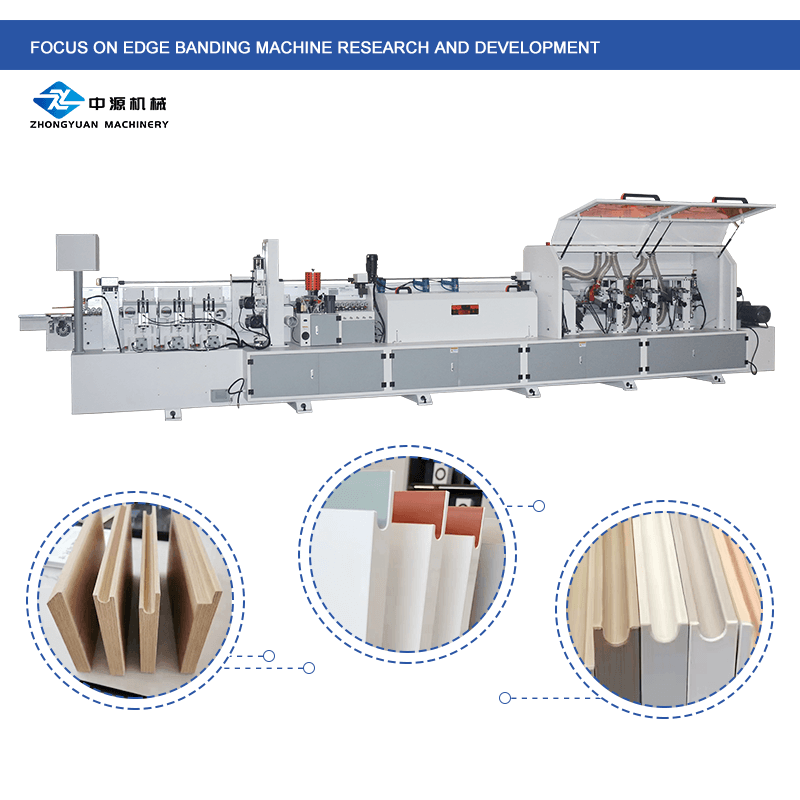 F370 J C X L Shapes Fully Automatic Soft Forming Edge Banding Machine