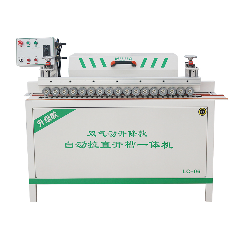 LC-06 Automatic Straightening And Slotting Machine Wood Groove Slotting Machine Cabinet Slot Mortising Machine