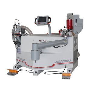 KN-700-3 Curve Edge Banding And Trimming All-in-one Machine for Furniture