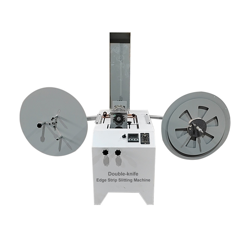 Edge Banding Slitting Small Machine Double Knife Edge Banding Tape Slitting Machine