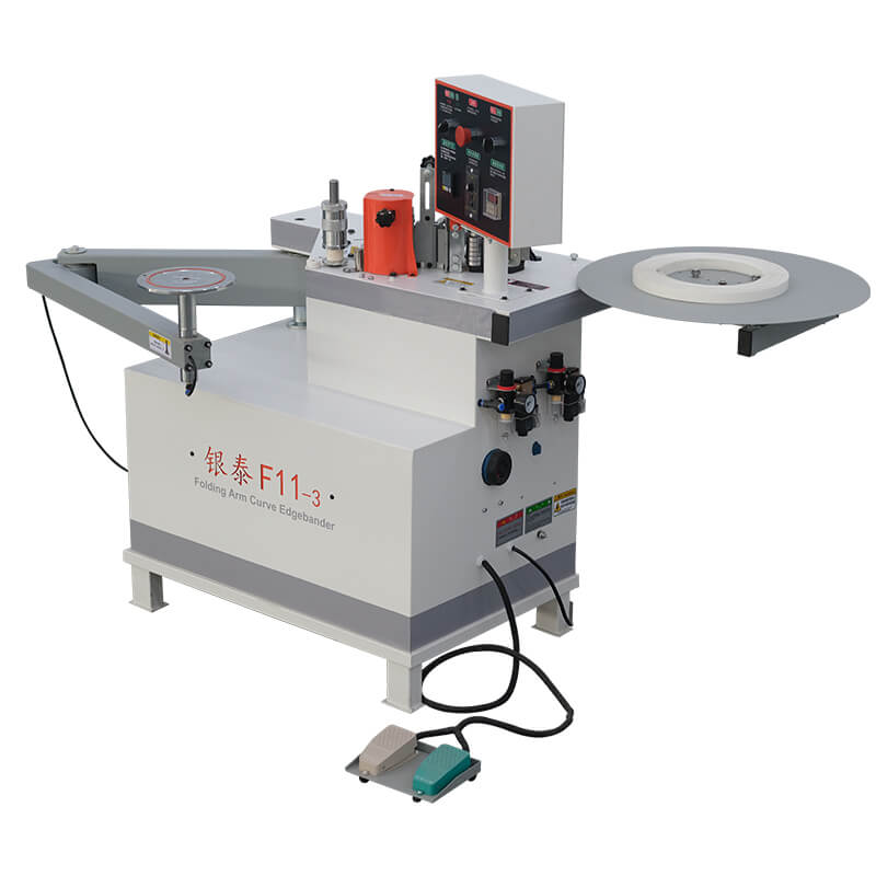 High-efficiency Woodworking F11-3 Stacked Arm Curved Edge Banding Machine