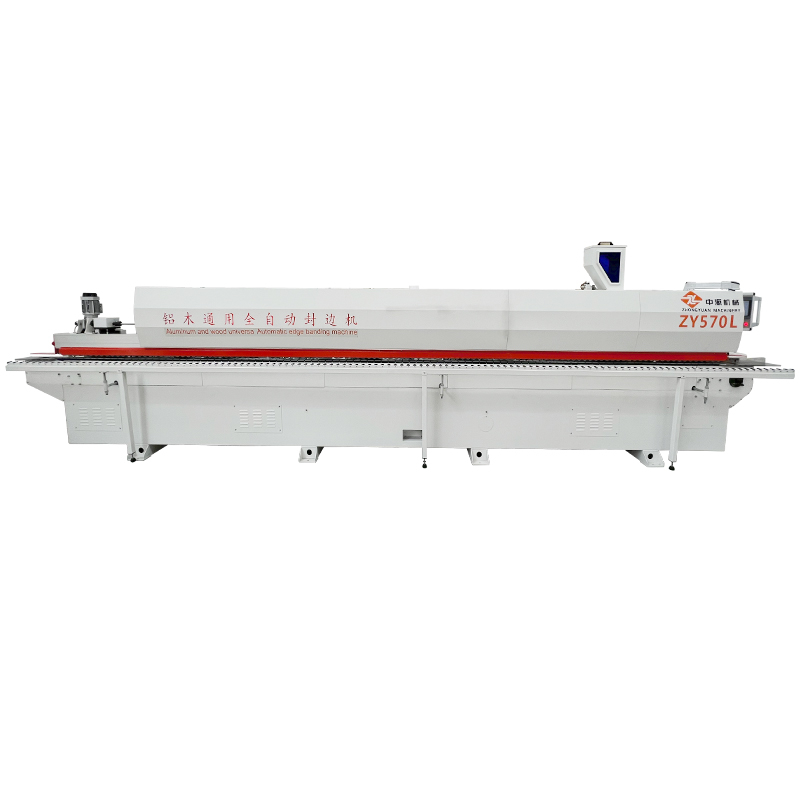 570L Automatic Aluminum And Wood Universal Straight Line Edge Banding Machine