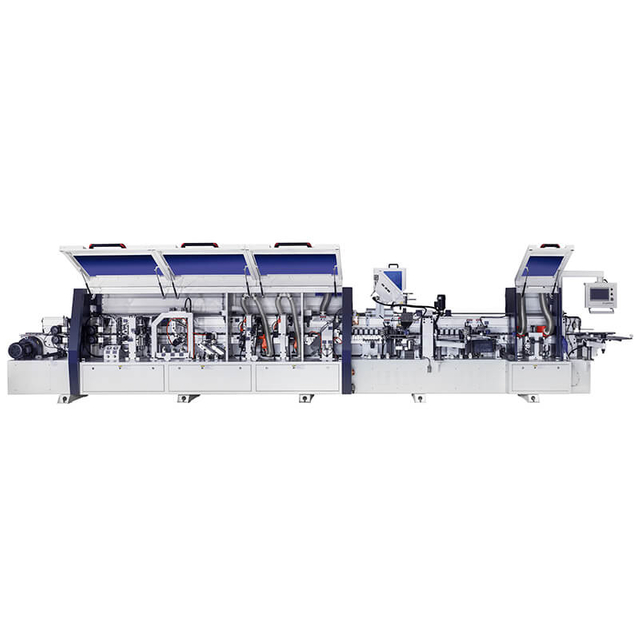 Fully Automatic Double Glue Pot Edge Banding Machine for Panel Furniture