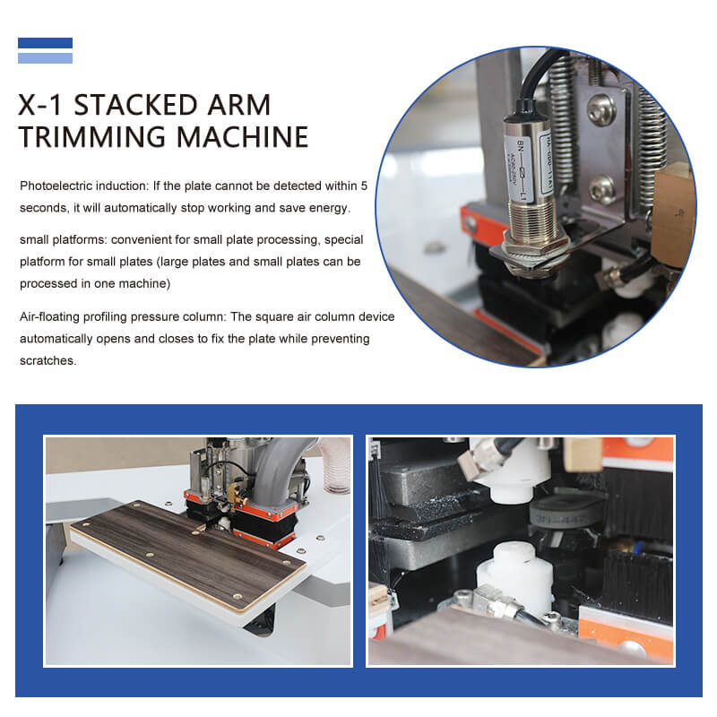 X-1 Curve Edge Banding Strip Trimming Machine