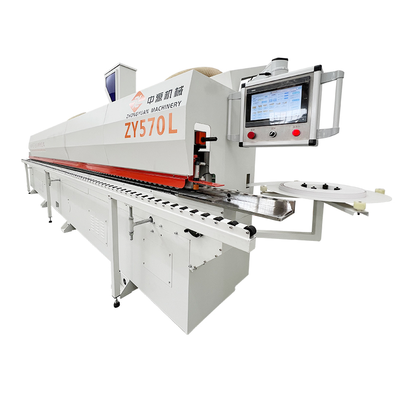 570L Automatic Aluminum And Wood Universal Straight Line Edge Banding Machine