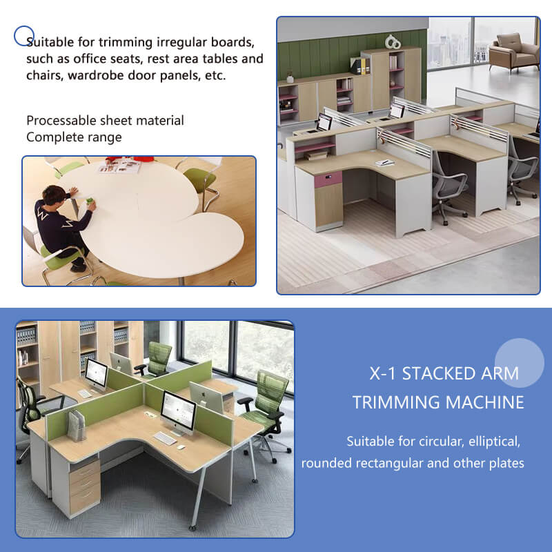 X-1 Curve Edge Banding Strip Trimming Machine