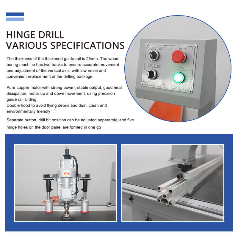 Wood Hinge Concentric Drill Machine Wood Door Lock Hole Drilling Machine