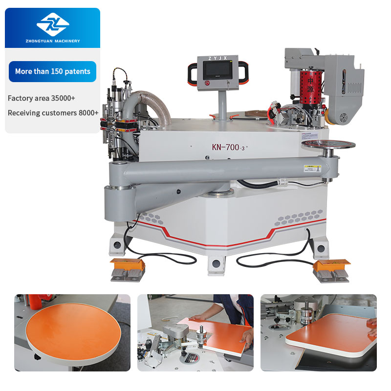 KN-700-3 Curve-Edge-Banding-Trimmer-Machine