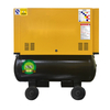 Mobile Screw Air Compressor 7.5KW Frequency Conversion General Industrial All in One Compressor Air-compressors