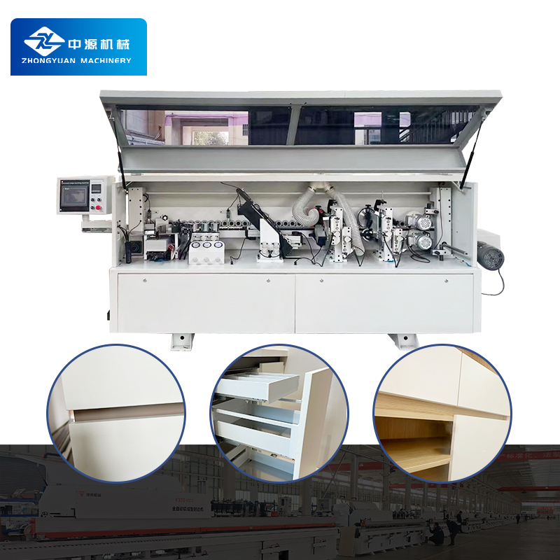 Fully Automatic Straight Line Finishing Edge Banding Machine for Furniture Manufacturing