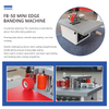 FB-50 Multifunctional Curve Straight Line Mini Edge Banding Machine