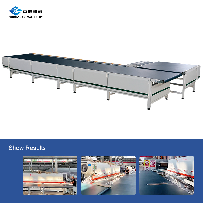 Belt Return Line Conveyor for Automatic Edge Banding Machine Conveyance Panel Furniture Processing Edgebander Return System Return Conveyor